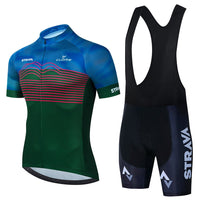 Bretelle | Camisa Verde e Azul