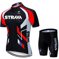 Bermuda e Camisa Preta | Vermelho