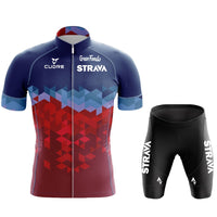 Bermuda | Camisa Azul e Vermelho