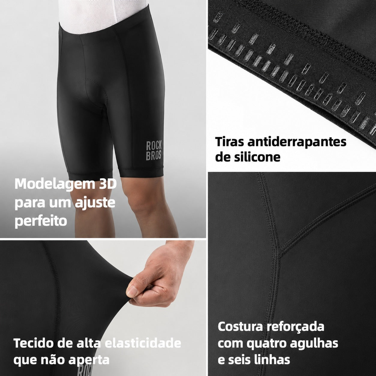 2. O módulo de 17 mm distribui a carga