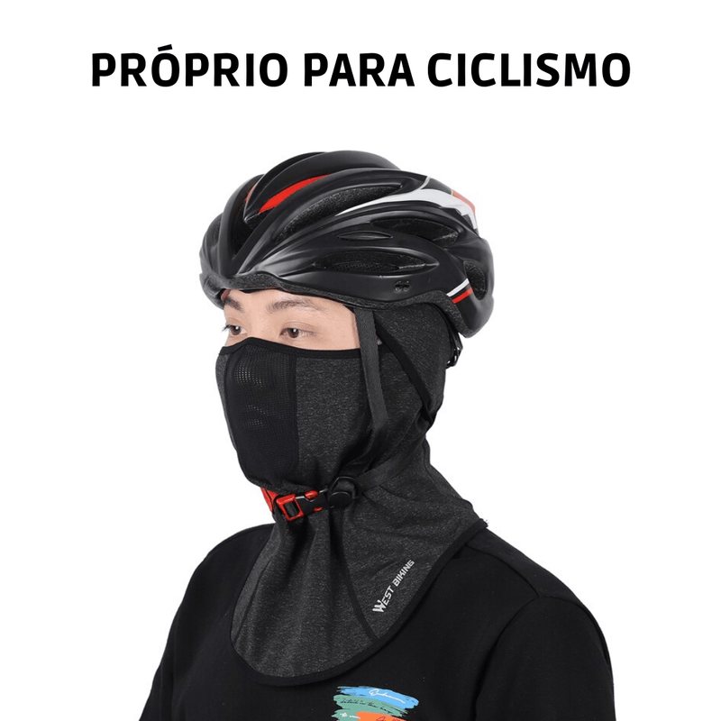 Balaclava Respirável Cycle™ - Duda Bike Store