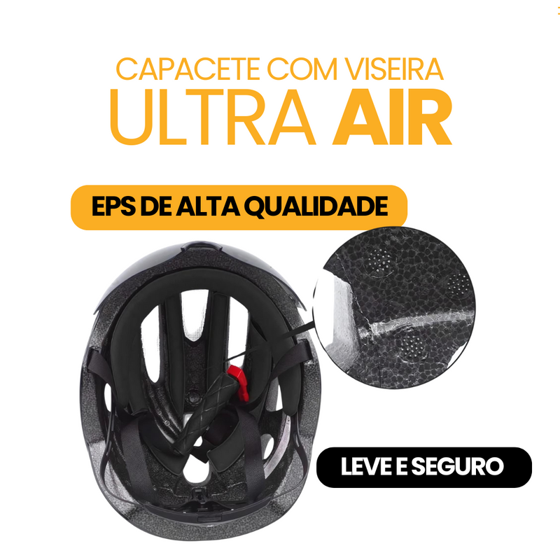 Capacete UltraAir com Viseira