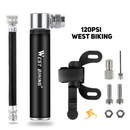 Bomba Portátil 120psi West Biking | + BRINDE EXCLUSIVO