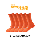 Meia Compressão Bambu | Compre 3 Leve 5