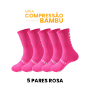 Meia Compressão Bambu | Compre 3 Leve 5