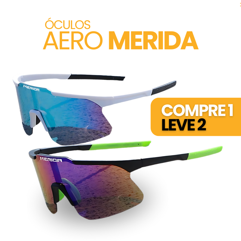 Óculos Aero Merida | COMPRE 1 LEVE 2