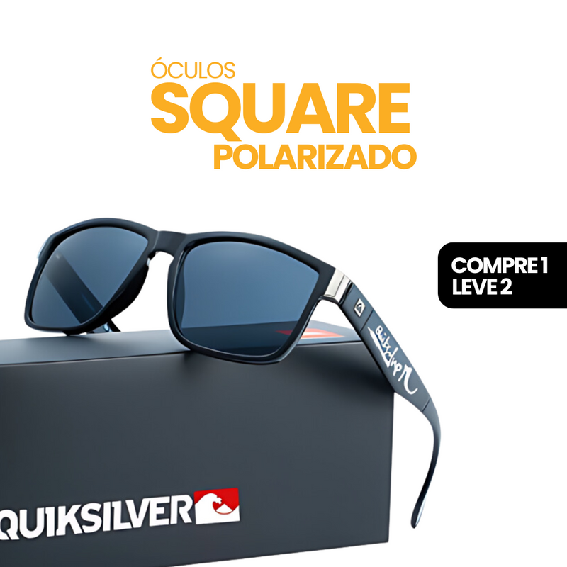 Óculos Square Polarizado | COMPRE 1 LEVE 2