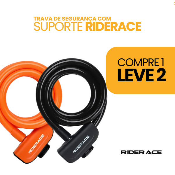 Trava de Segurança com Suporte Riderace | COMPRE 1 LEVE 2