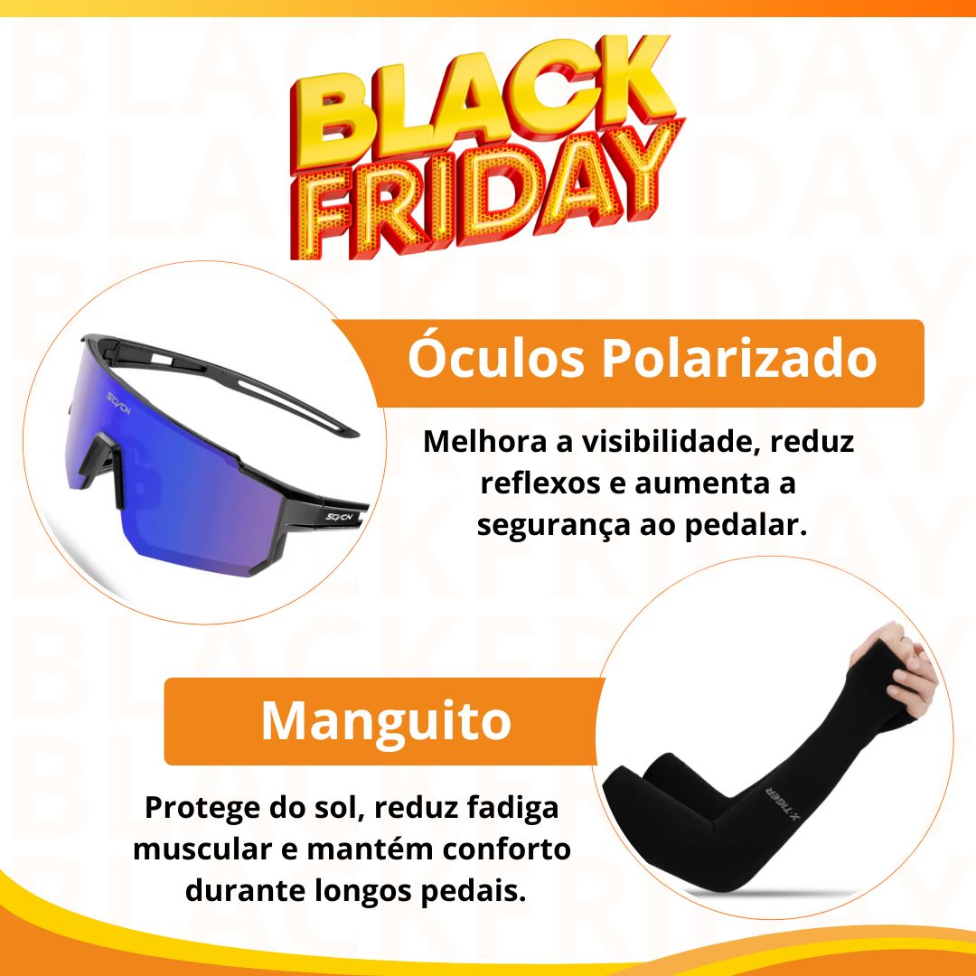 Combo MTB — 6 itens essenciais para sua pedalada