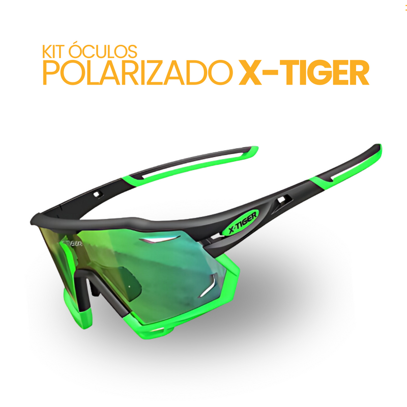 Kit Óculos Polarizado X-Tiger