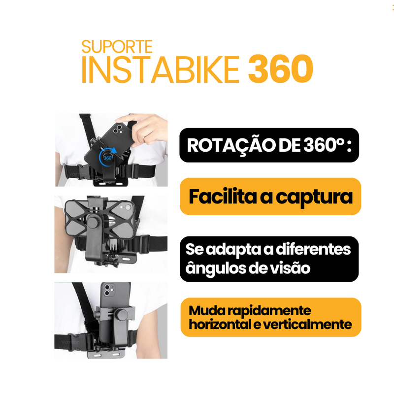 Suporte InstaBike 360 | BRINDE SURPRESA