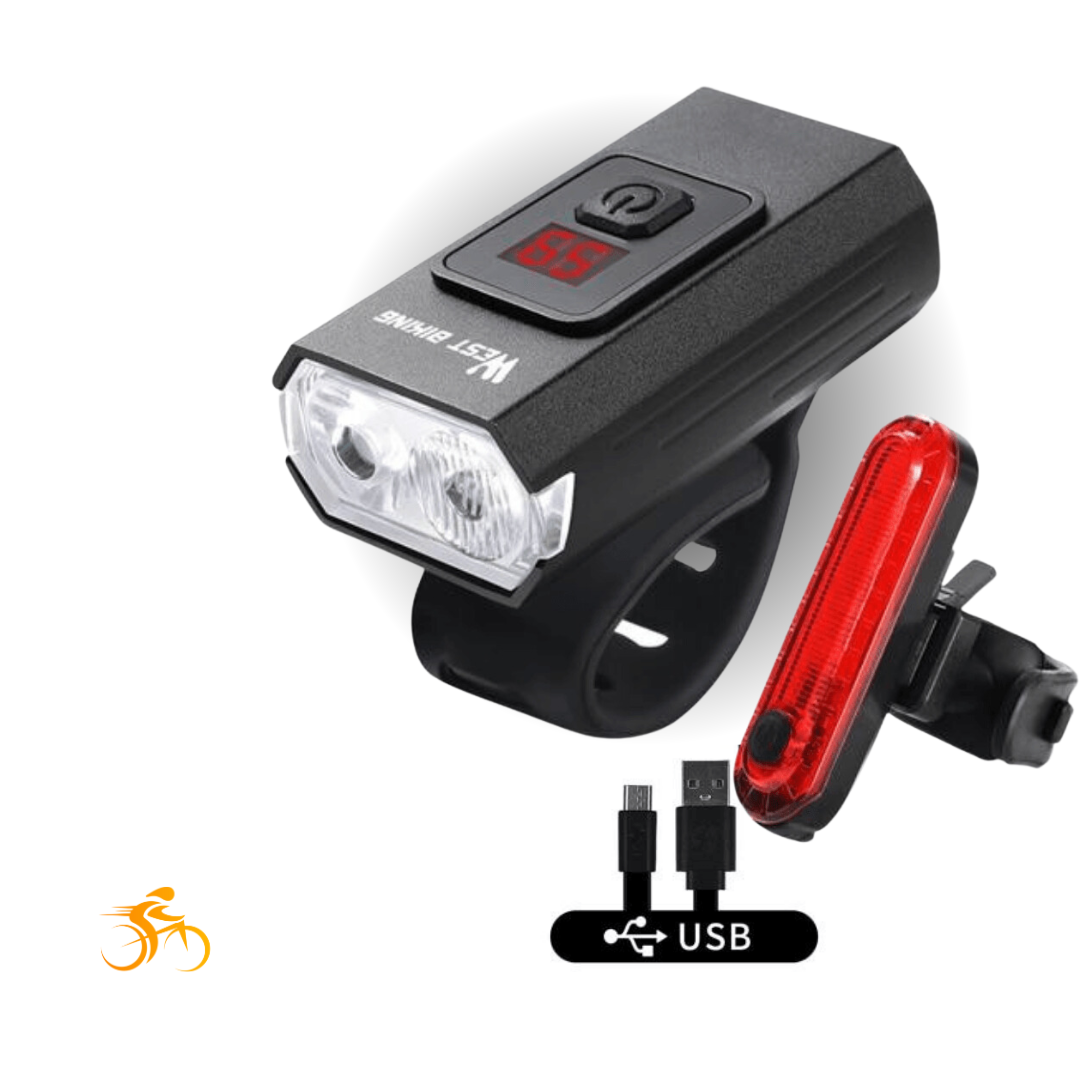 Farol Led 350 Lumens West Biking | + BRINDE EXCLUSIVO