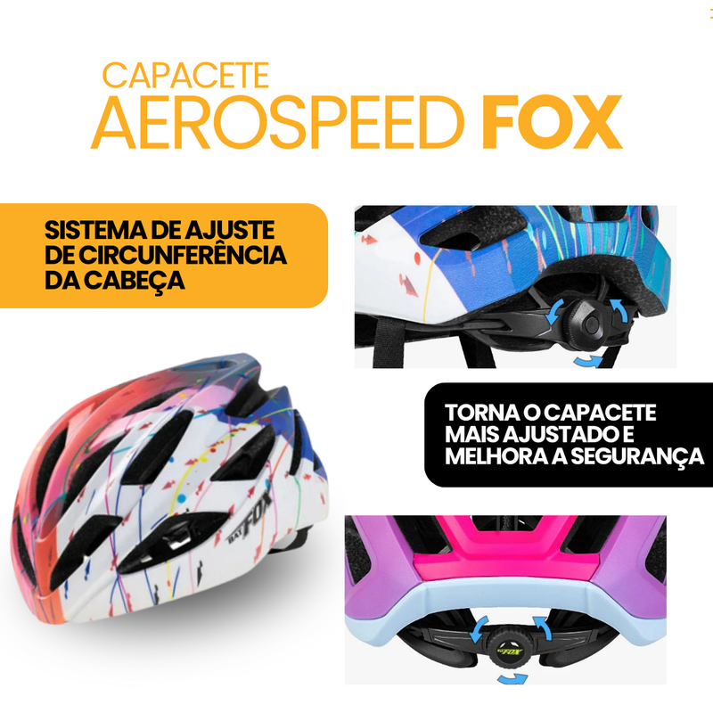 Capacete AeroSpeed Fox