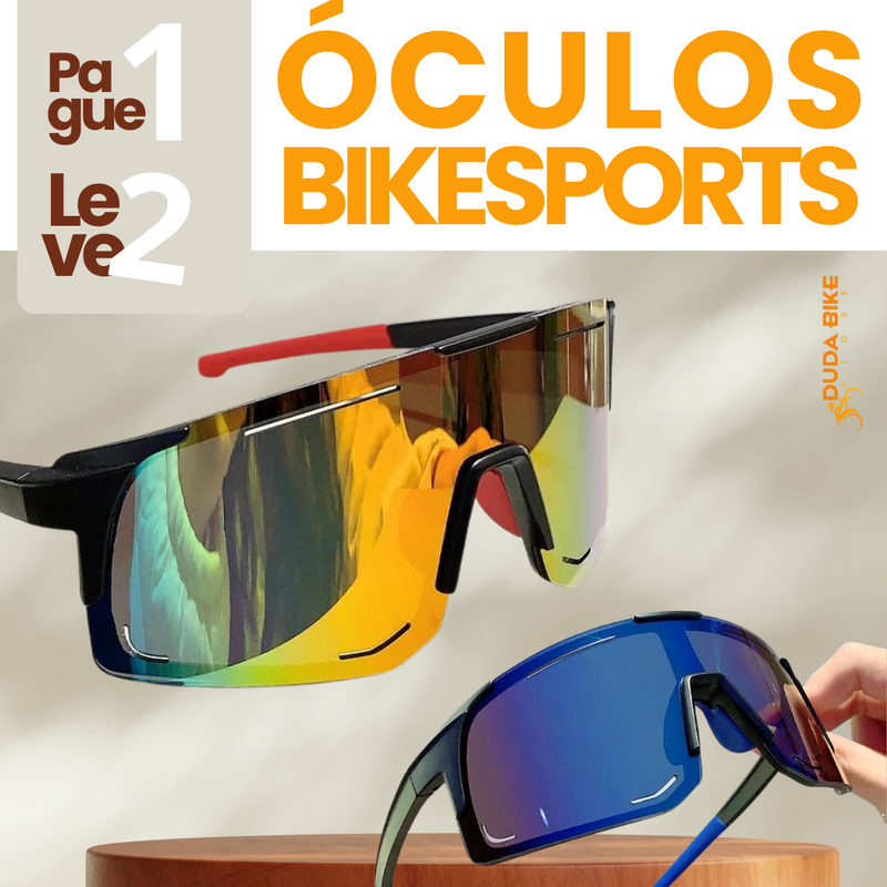 Óculos BikeSports | Pague 1 Leve 2