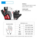 Luva PremiumGel InBike