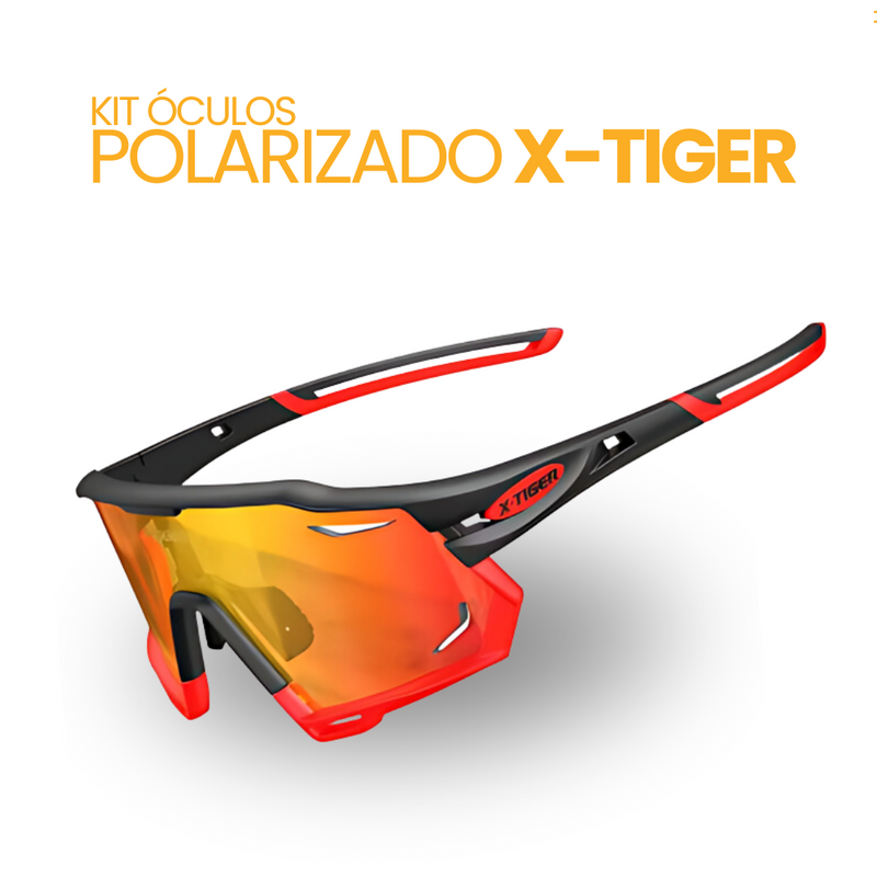 Kit Óculos Polarizado X-Tiger