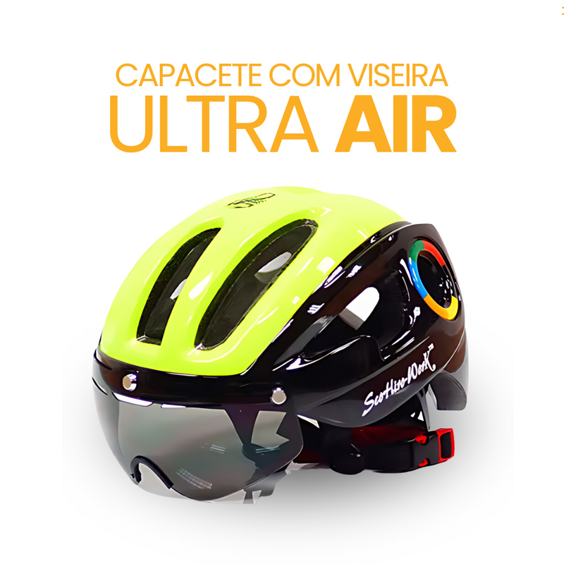 Capacete UltraAir com Viseira