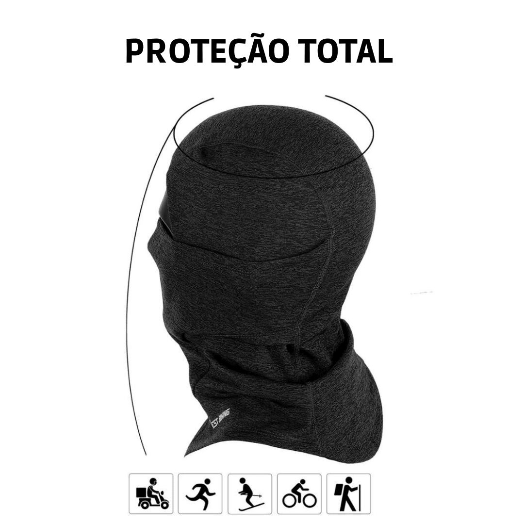 Térmico que respira: quente sem ficar molhado.