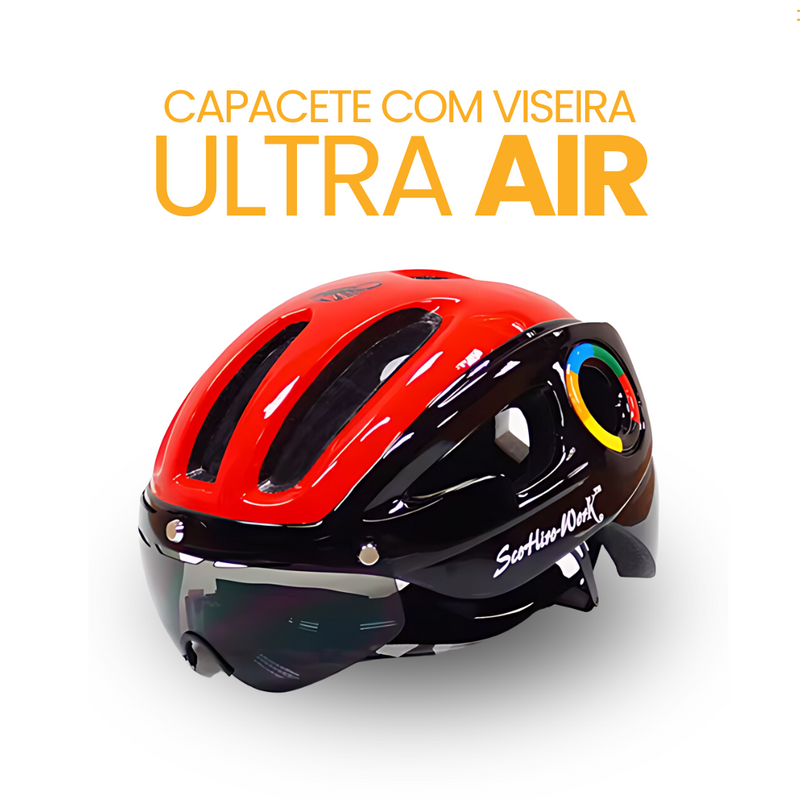 Capacete UltraAir com Viseira