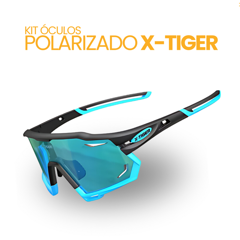 Kit Óculos Polarizado X-Tiger