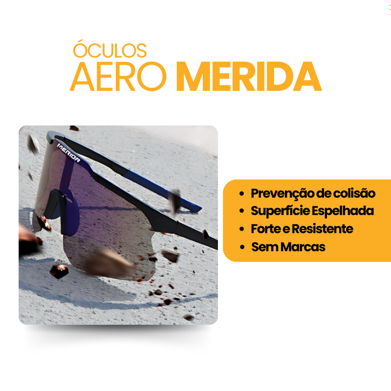 Óculos Aero Merida | COMPRE 1 LEVE 2