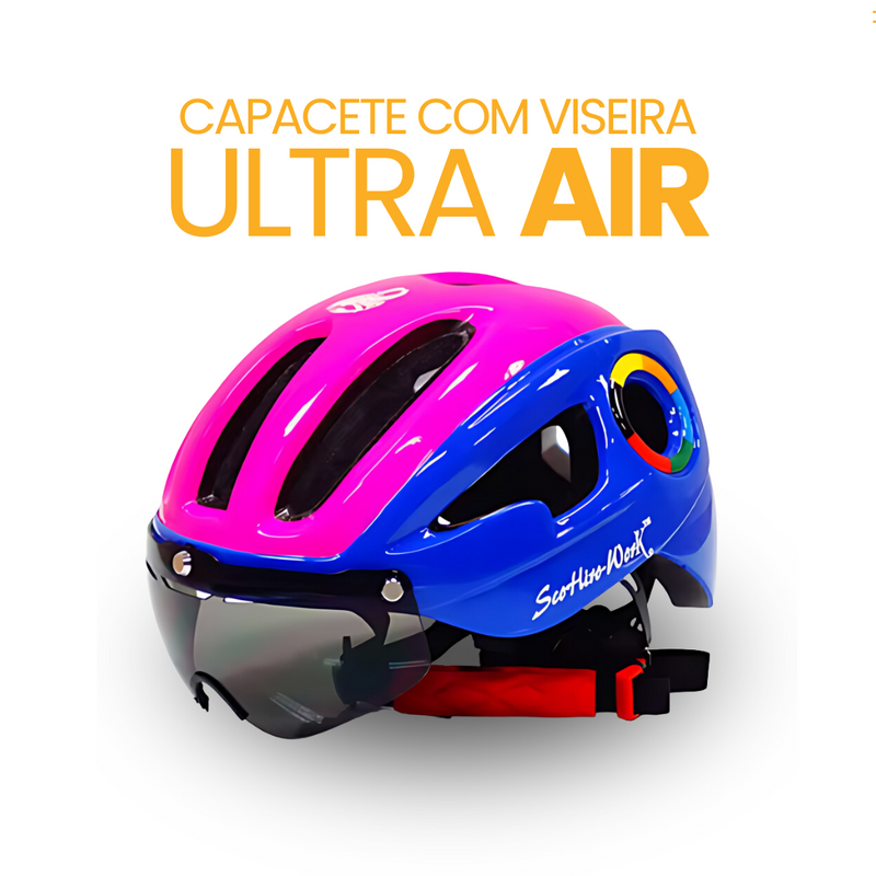 Capacete UltraAir com Viseira