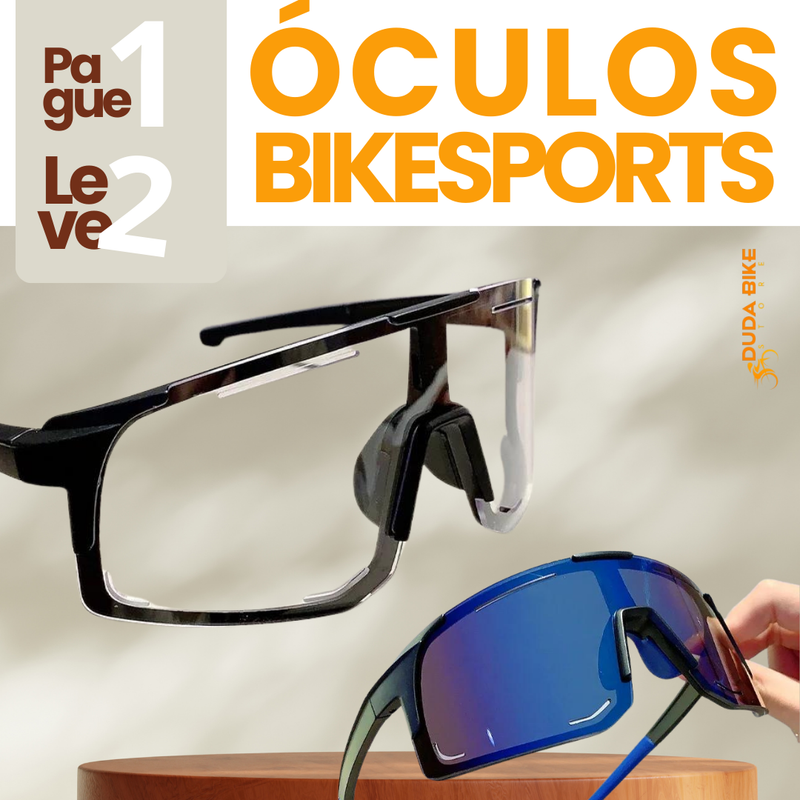 Óculos BikeSports | Pague 1 Leve 2