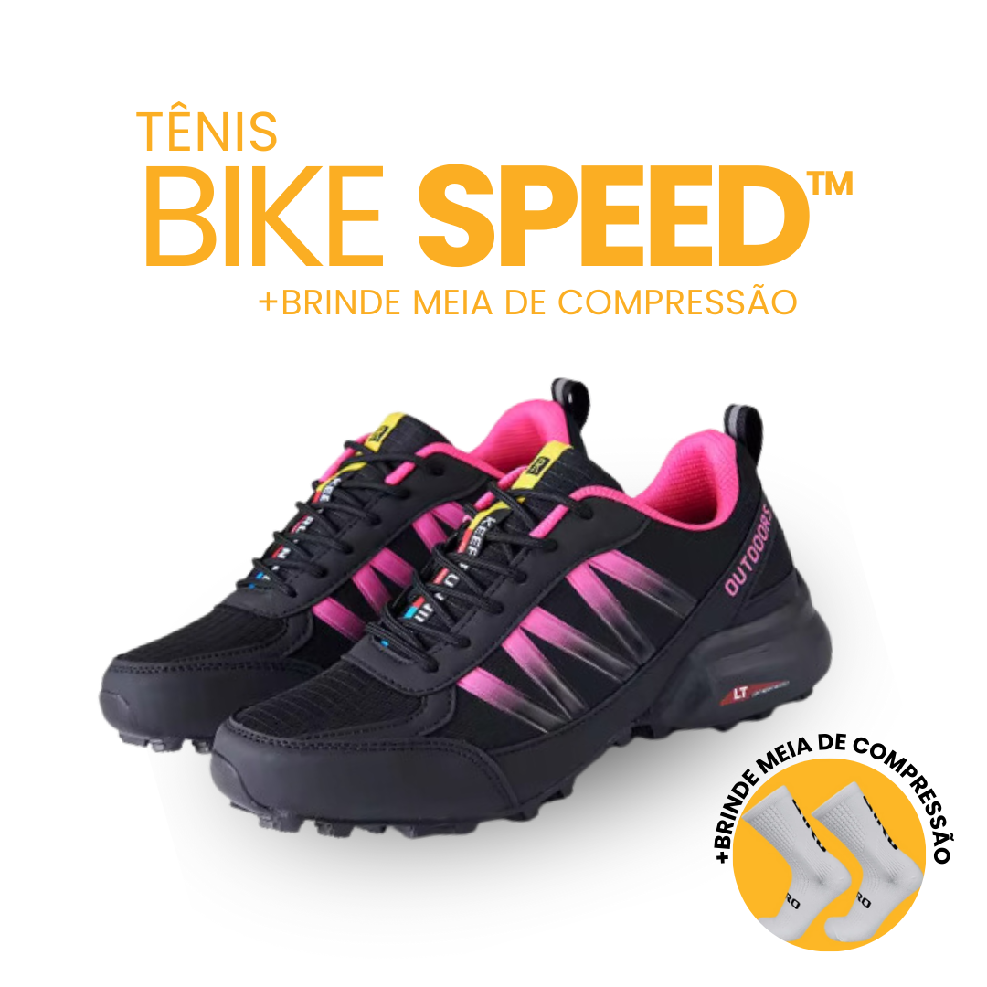 Tênis de ciclista que ninguém percebe.