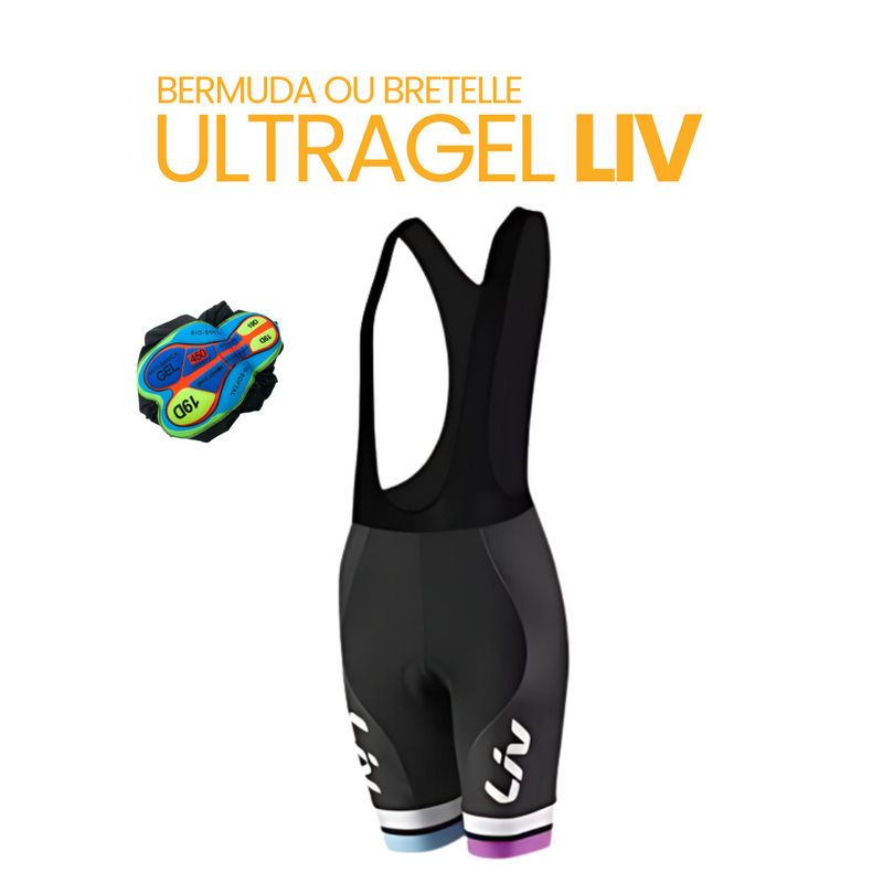 Bermuda ou Bretelle Feminino Ultragel LIV