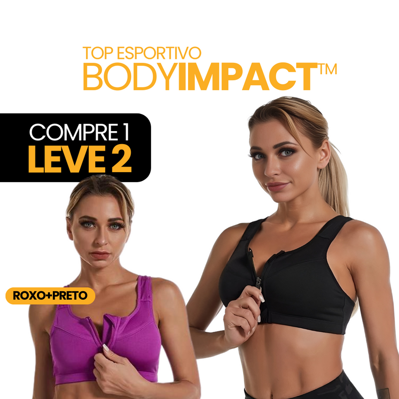 Top Esportivo BodyImpact™ | COMPRE 1 LEVE 2