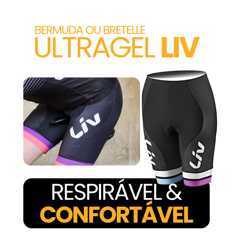 Bermuda ou Bretelle Feminino Ultragel LIV