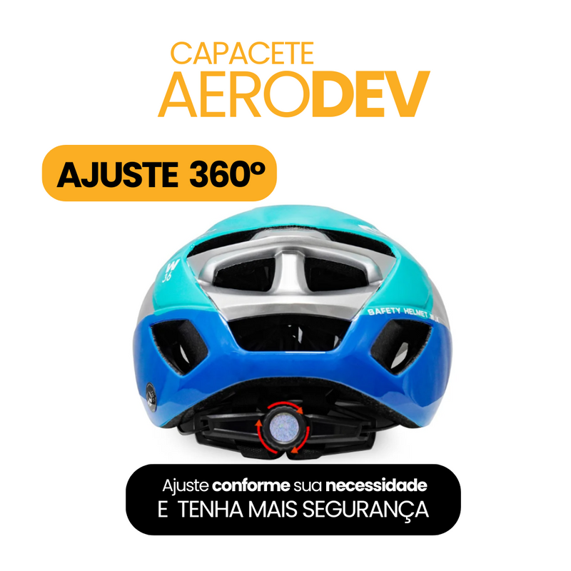 Capacete AeroDev + BRINDE ÓCULOS POLARIZADO