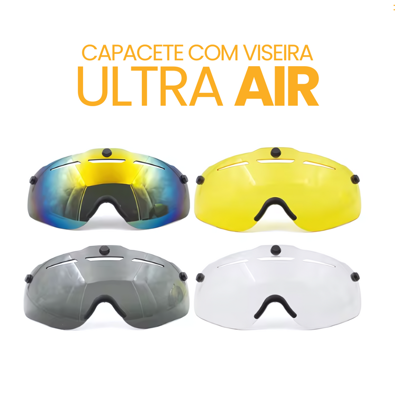 Capacete UltraAir com Viseira