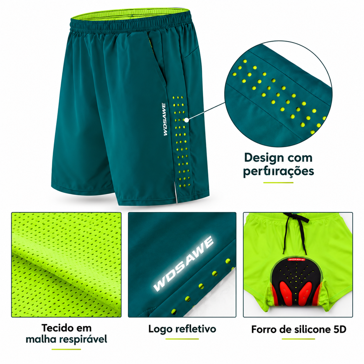 Calção Ultragel Wosawe