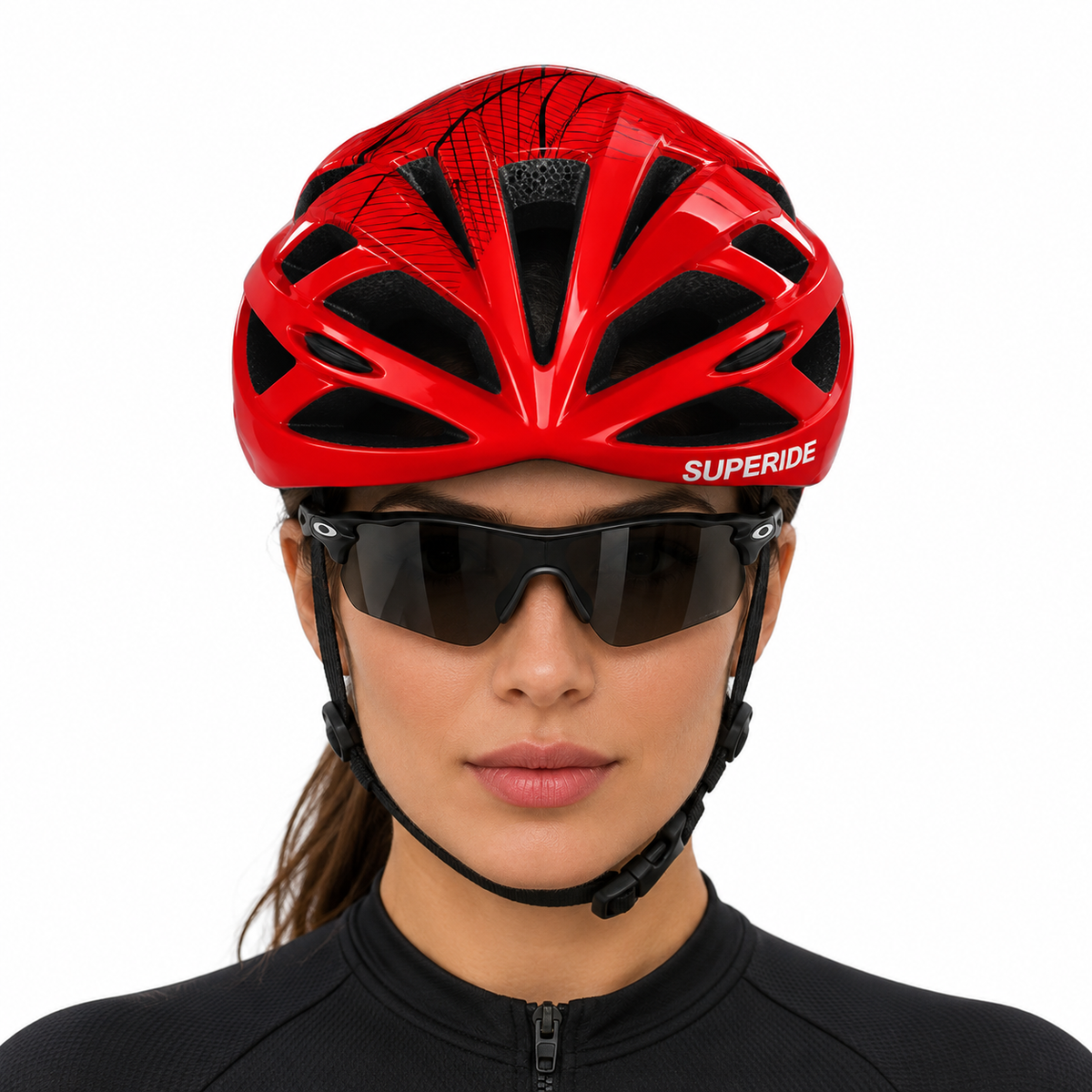 Capacete Aero Superade com Sinalizador