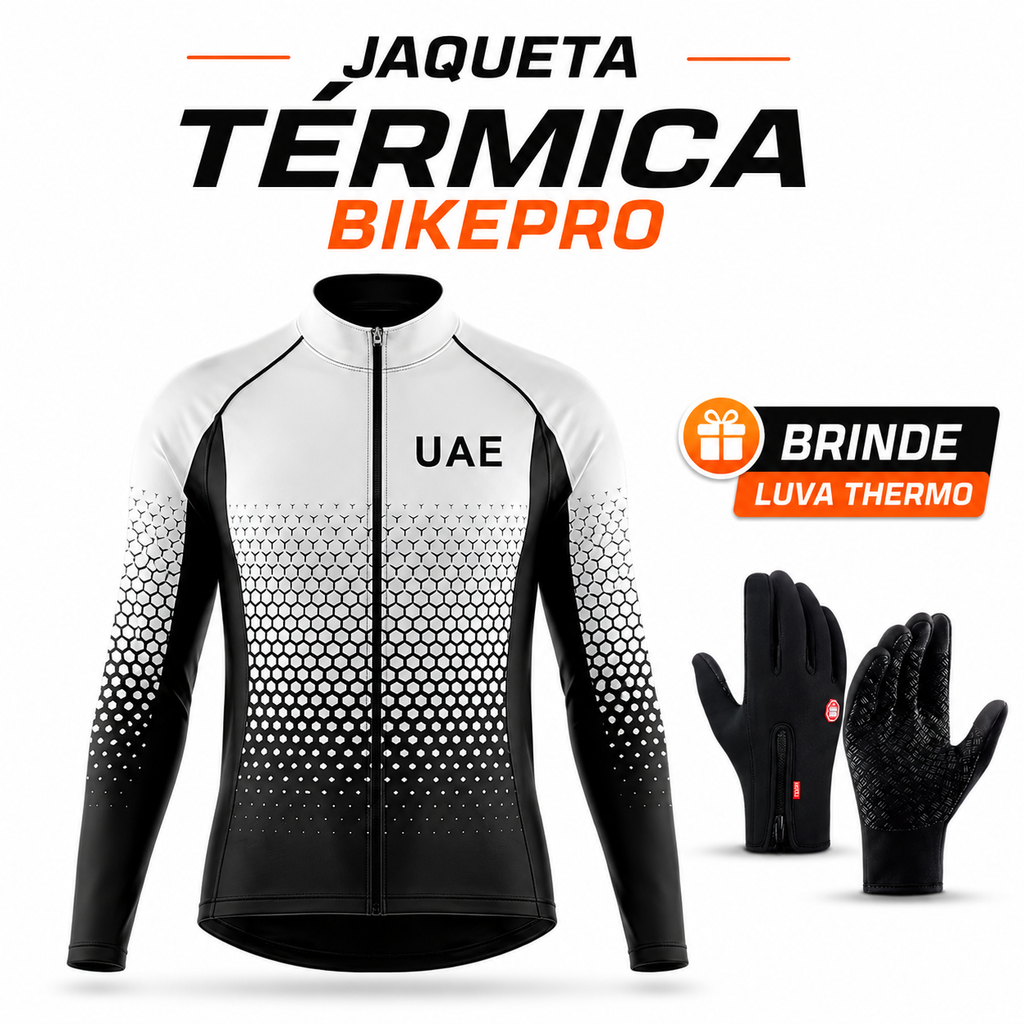 Jaqueta Térmica BikePro | BRINDE LUVA THERMO