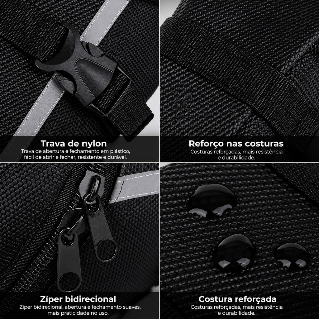 Combo Bag | Case Dianteira e Traseira + Sinalizador