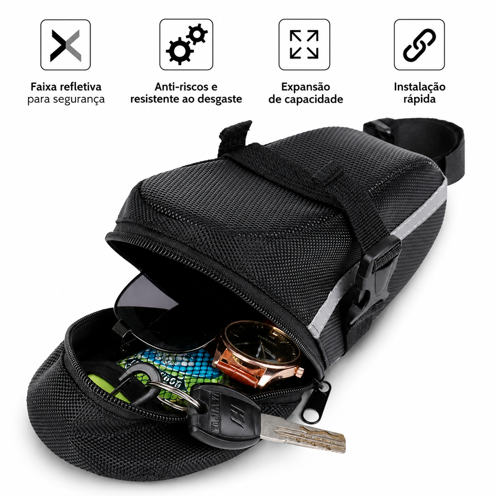 Combo Bag | Case Dianteira e Traseira + Sinalizador