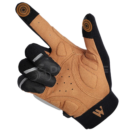 Luva Couro Ecológico West Biking | + BRINDE EXCLUSIVO
