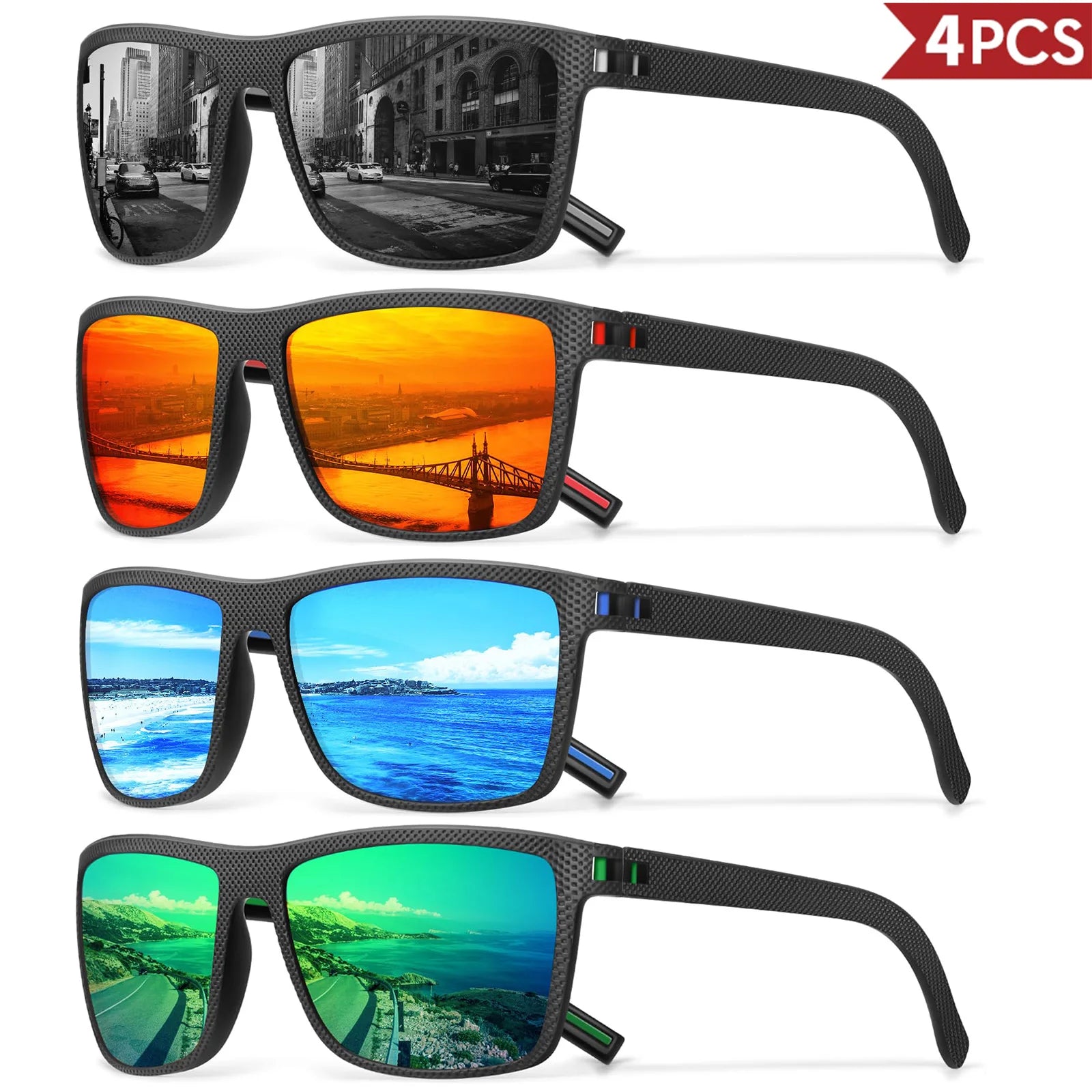 Óculos Polarizado Outdoor Sports UV400 | COMPRE 1 LEVE 3