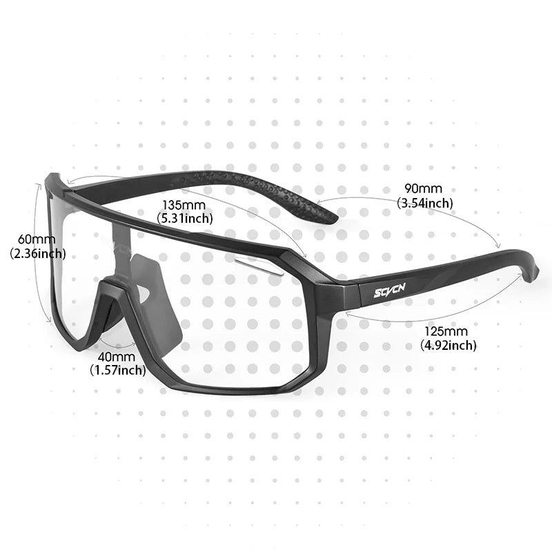 Óculos Fotocromático Cycling | COMPRE 1 LEVE 2 + BRINDE EXCLUSIVO