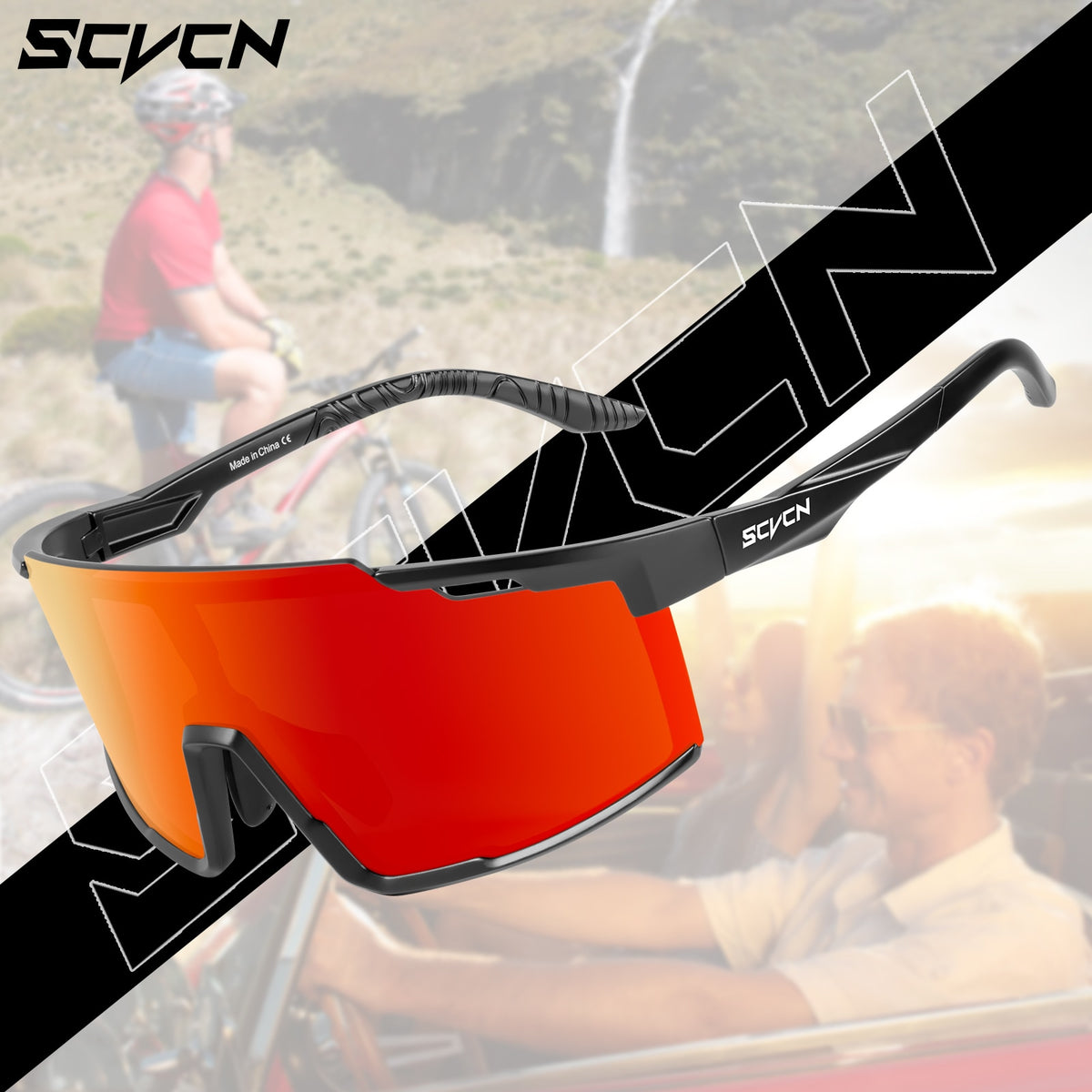 Óculos Polarizado Style Scycn | + BRINDE EXCLUSIVO