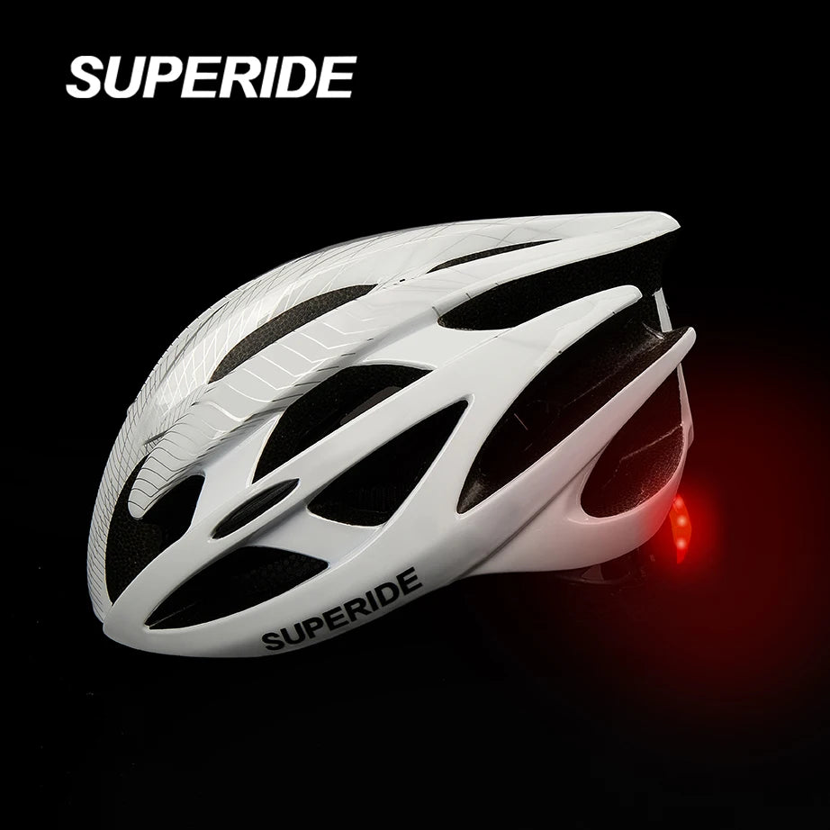 Capacete Aero Superade com Sinalizador