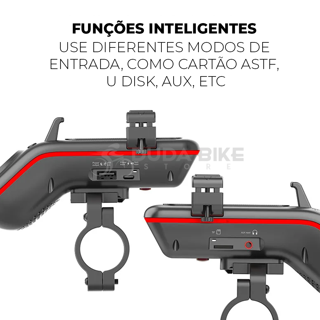 O celular no mapa gasta bateria. O suporte devolve.