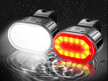 A luz que morre no meio do pedal noturno.