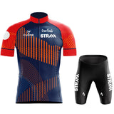 Bermuda | Camisa Azul e Vermelho