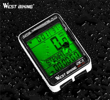 Odômetro com Wireless West Biking