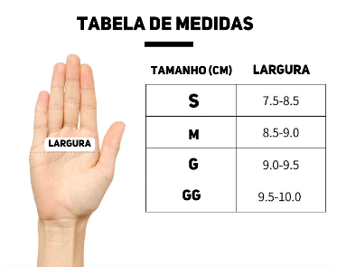 Luva Couro Ecológico West Biking | + BRINDE EXCLUSIVO