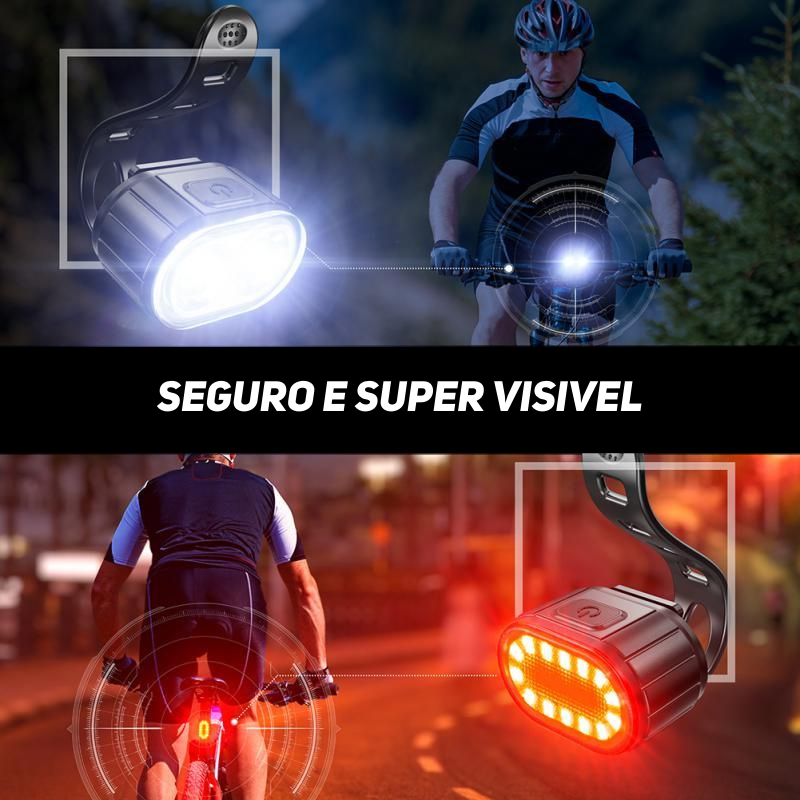 "Eu não vi o ciclista."