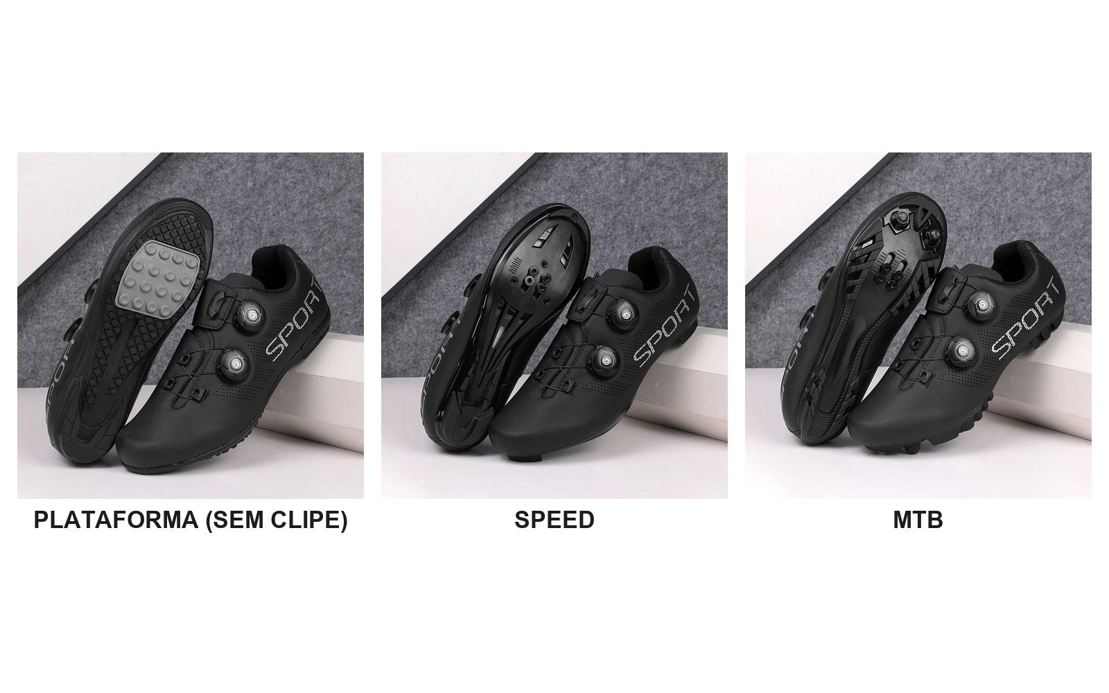 Qual solado serve no meu pedal?